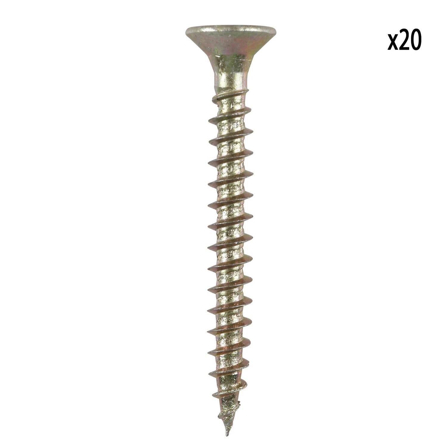 LOT DE 20 VIS AGGLOMEREE T. FRA. PZ2 X 4.5 X 40