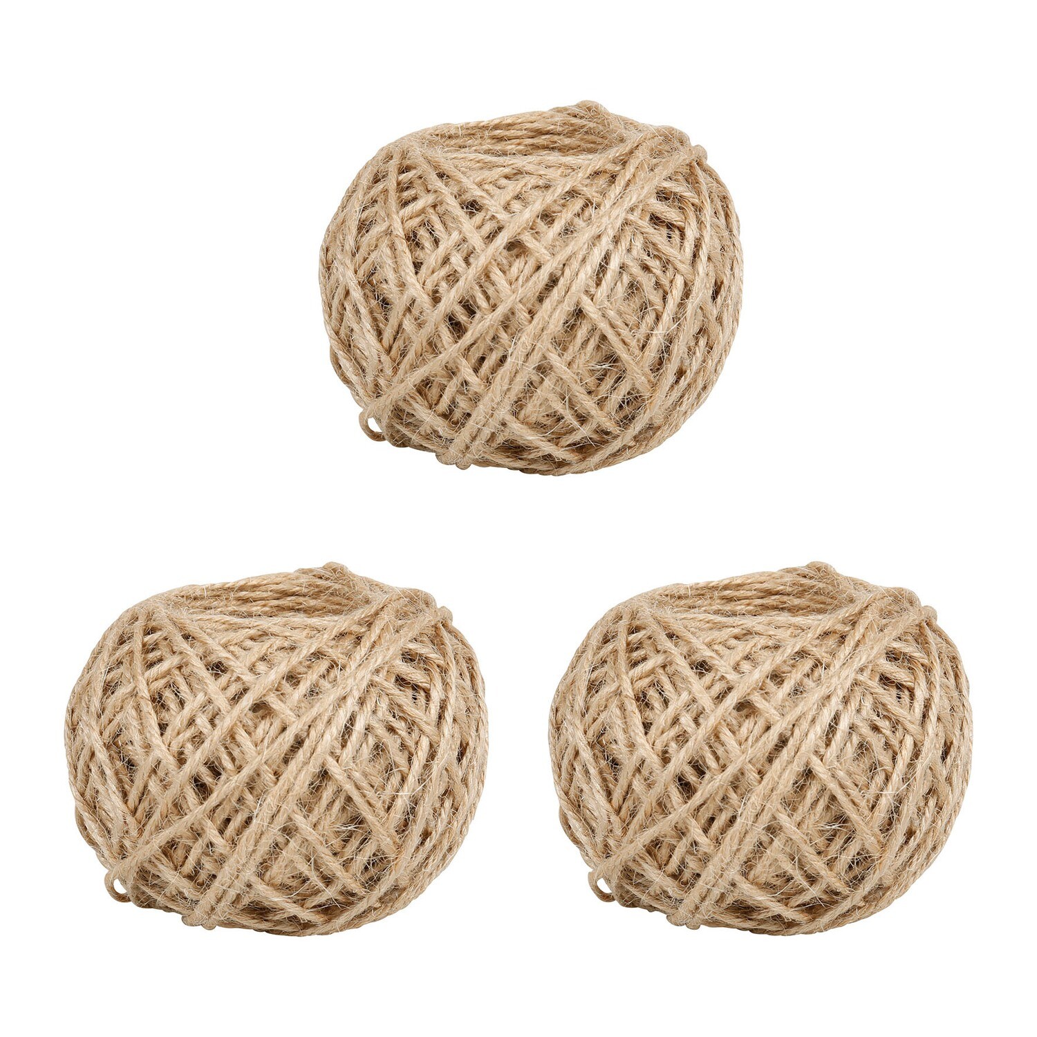 LOT DE 3 FICELLES SISAL 50GR / 2MM