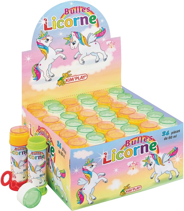 BULLE DE SAVON "LICORNE"