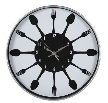 HORLOGE COUVERTS D30CM