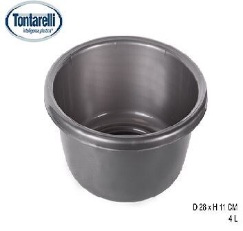 BASSINE RONDE 4L ANTHRACITE