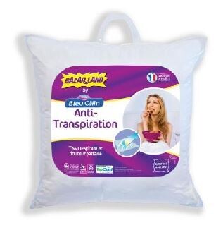 OREILLER ANTI TRANSPIRATION 60X60CM