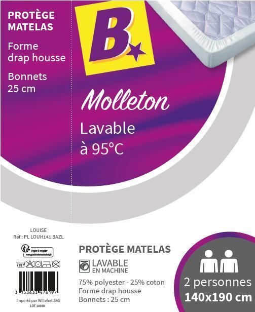 PROTÈGE MATELAS "LOUISE"
