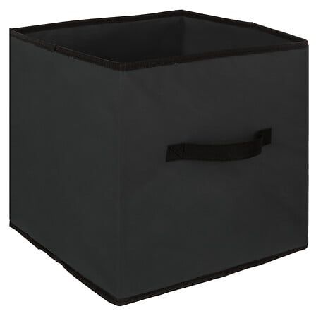 CUBE DE RANGEMENT PLIABLE NOIR