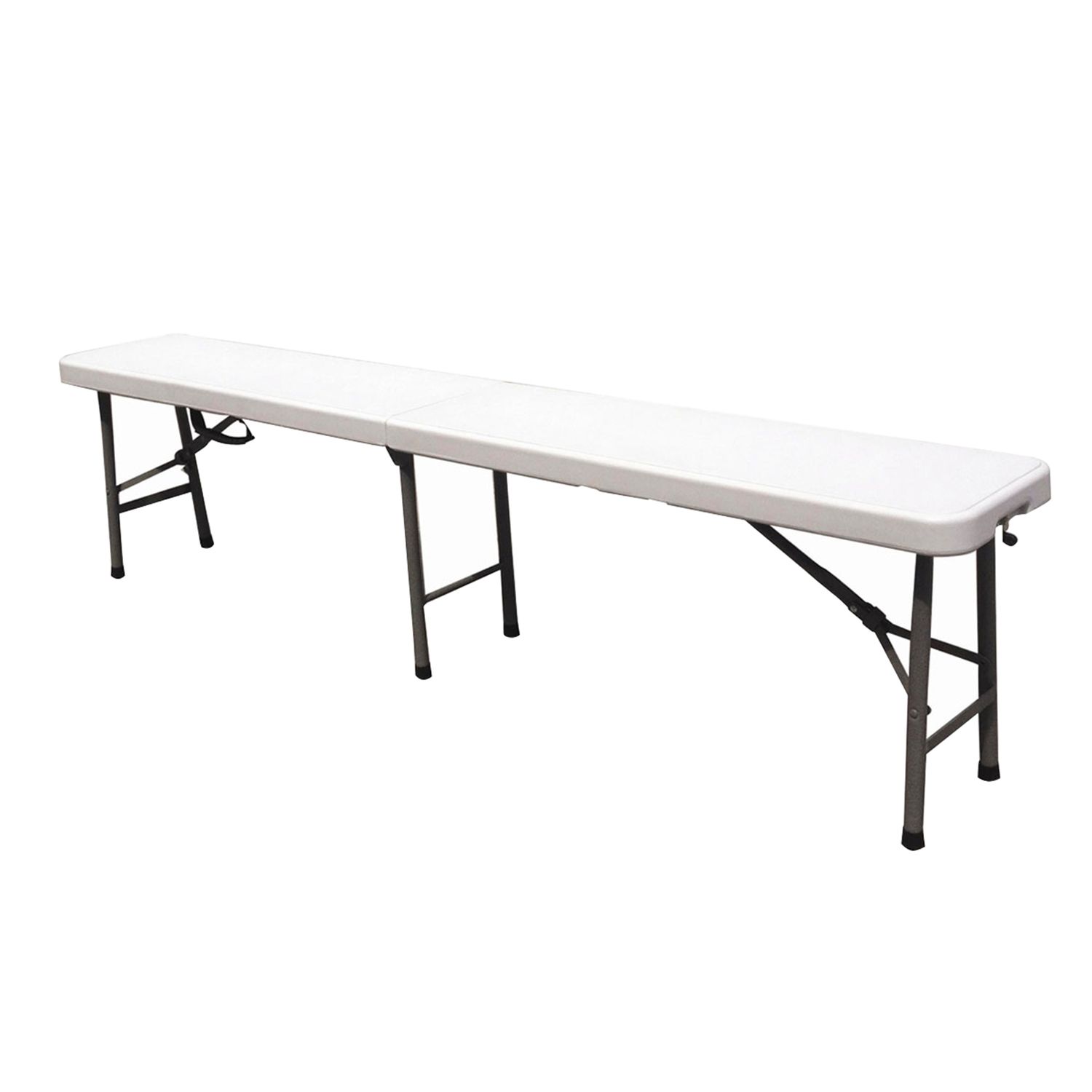 BANC DE JARDIN PLIABLE BLANC