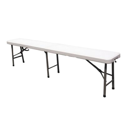 BANC DE JARDIN PLIABLE BLANC