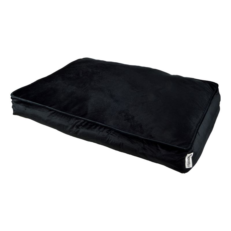 COUSSIN RECTANGULAIRE POUR CHIEN NOIR