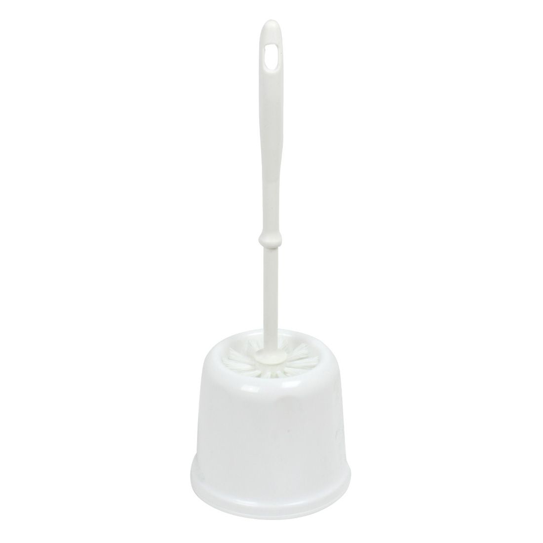 POT+ BROSSE WC PP BLANC MAT