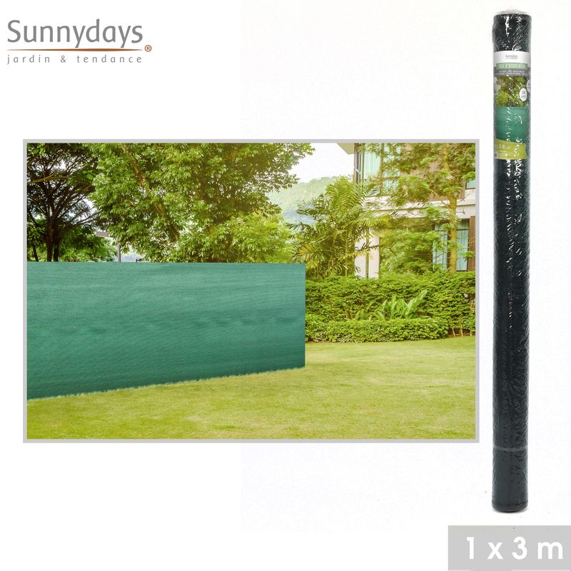BRISE VUE VERT 1X3M
