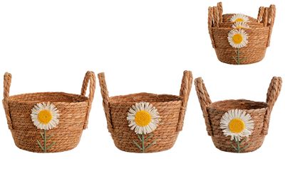 PANIER "FLEUR" T2