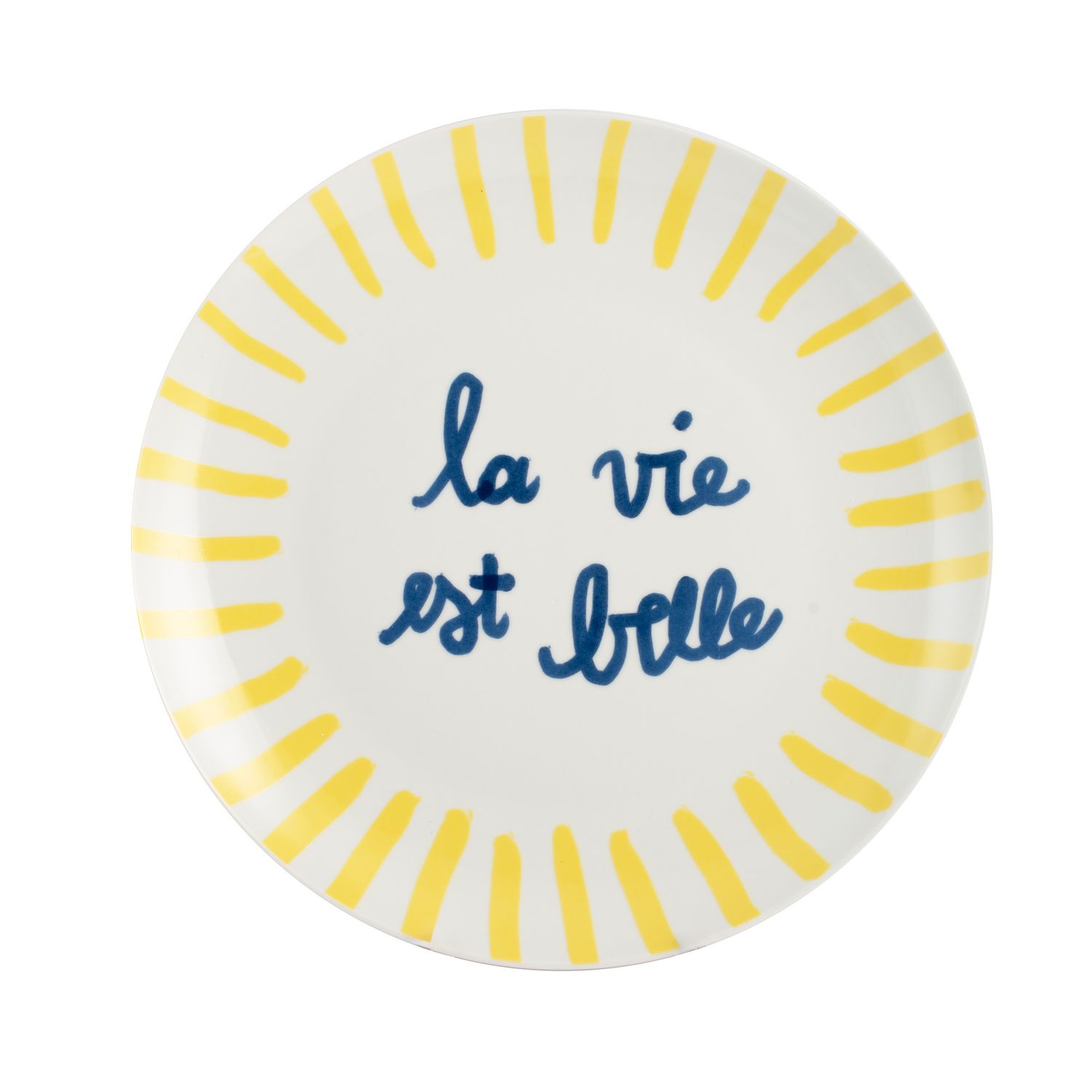 ASSIETTE PLATE "CASA AMOR"