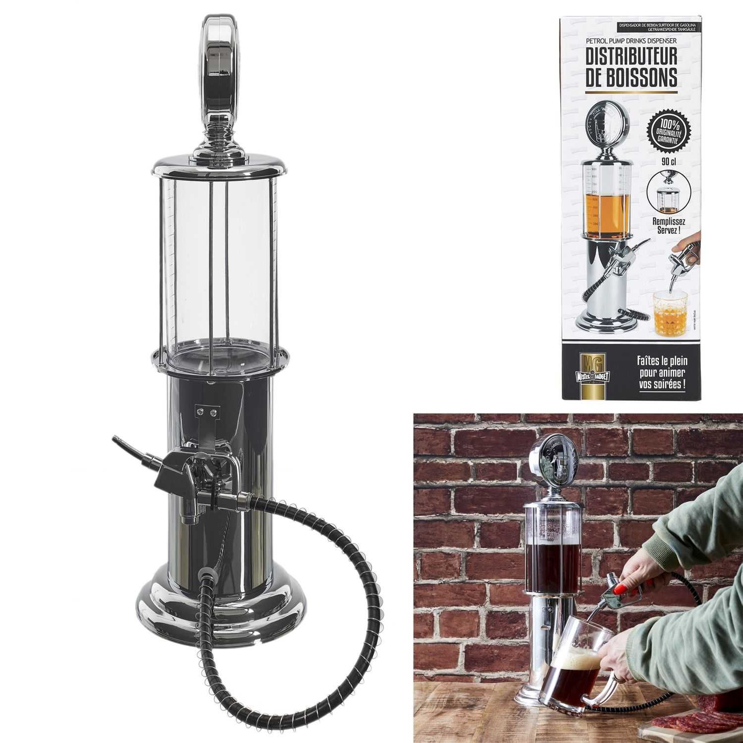 DISTRIBUTEUR DE BOISSON "POMPE À ESSENCE"