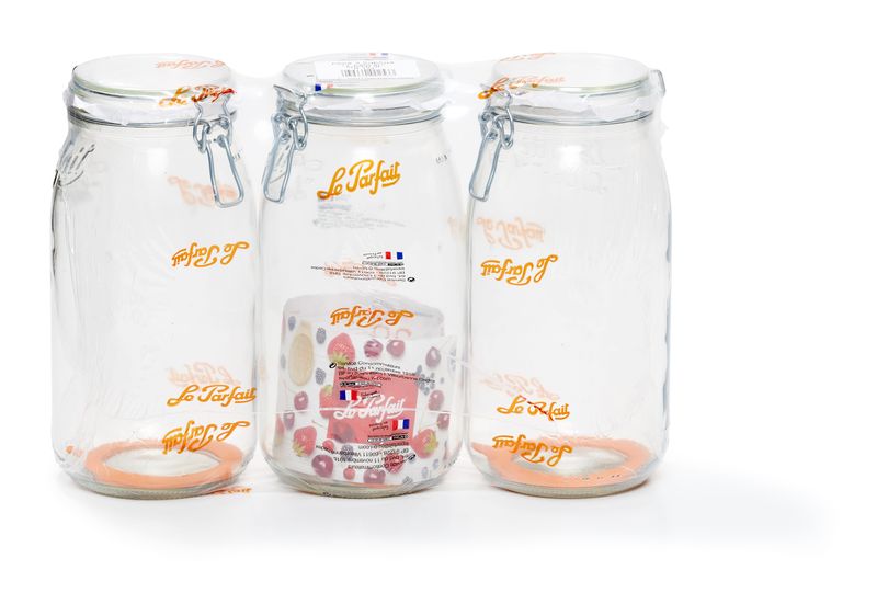 LOT DE 3 BOCAUX "LE PARFAIT SUPER"
