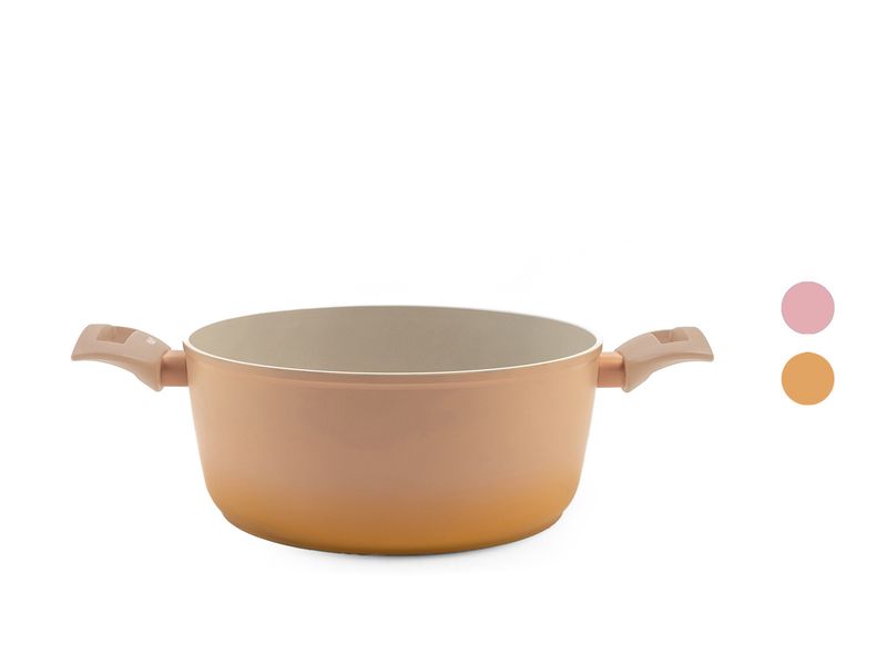 FAITOUT AVEC COUVERCLE "JOYFUL" Ø20CM INDUCTION CÉRAMIQUE