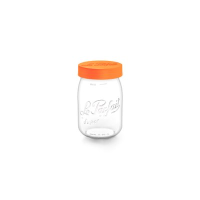 BOCAL "LE PARFAIT COLOR" 1L ORANGE