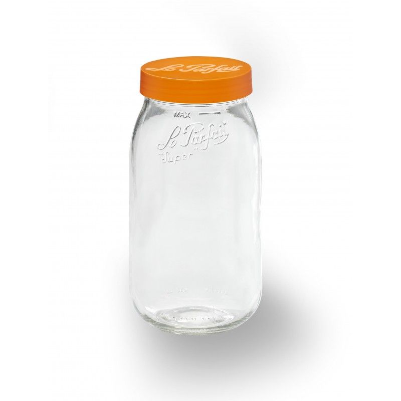BOCAL "LE PARFAIT COLOR" 2L ORANGE