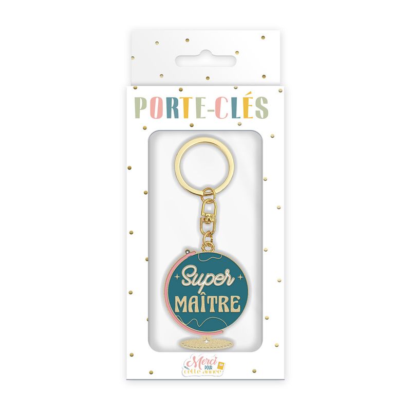 PORTE CLÉS "SUPER MAÎTRE"