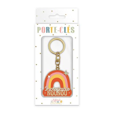 PORTE CLÉS "INCROYABLE NOUNOU"