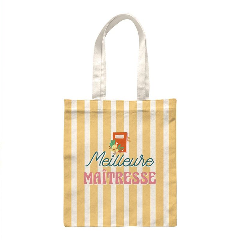 SAC CABAS "MEILLEURE MAÎTRESSE"