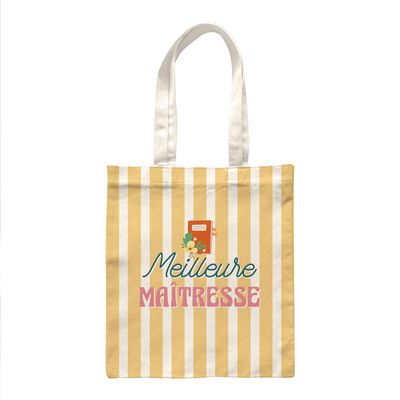SAC CABAS "MEILLEURE MAÎTRESSE"