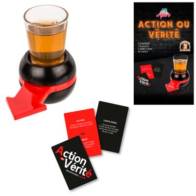JEU À BOIRE "ACTION OU VÉRITÉ"