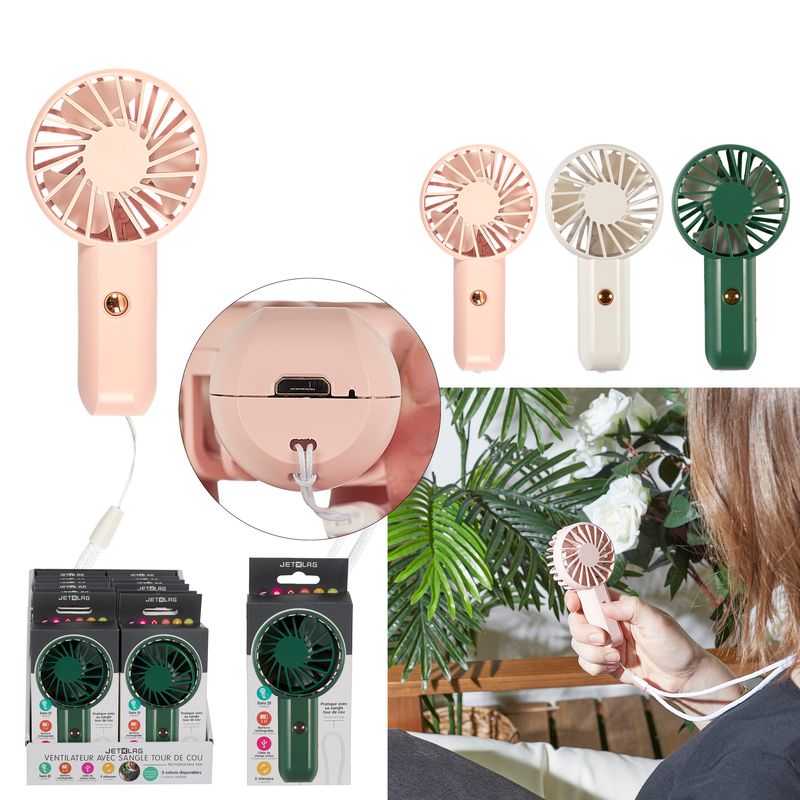 VENTILATEUR RECHARGEABLE