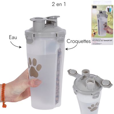 BOUTEILLE DE TRANSPORT 2 EN 1
