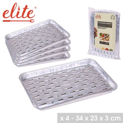 LOT DE BARQUETTES ALUMINIUM