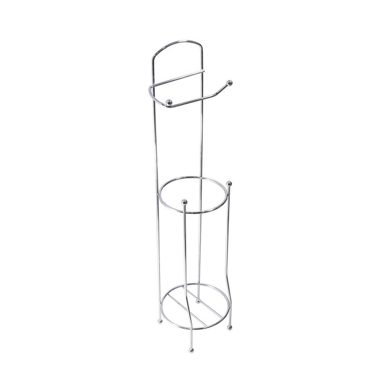 COMBINE WC METAL CHROME 15.7X66CM