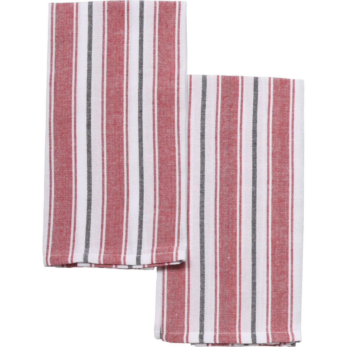 LOT DE 2 SERVIETTES "LÉON" ROUGE