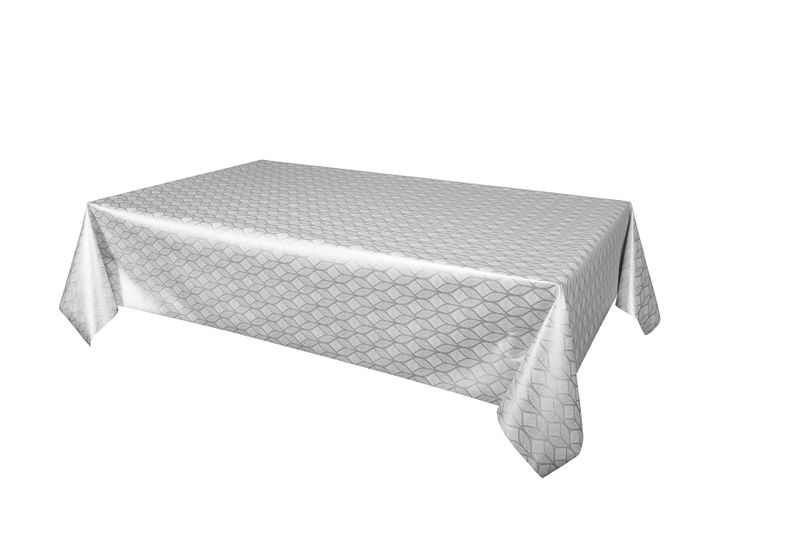 TOILE CIRÉE "MATEX" AU MÈTRE SHAPE ARGENT