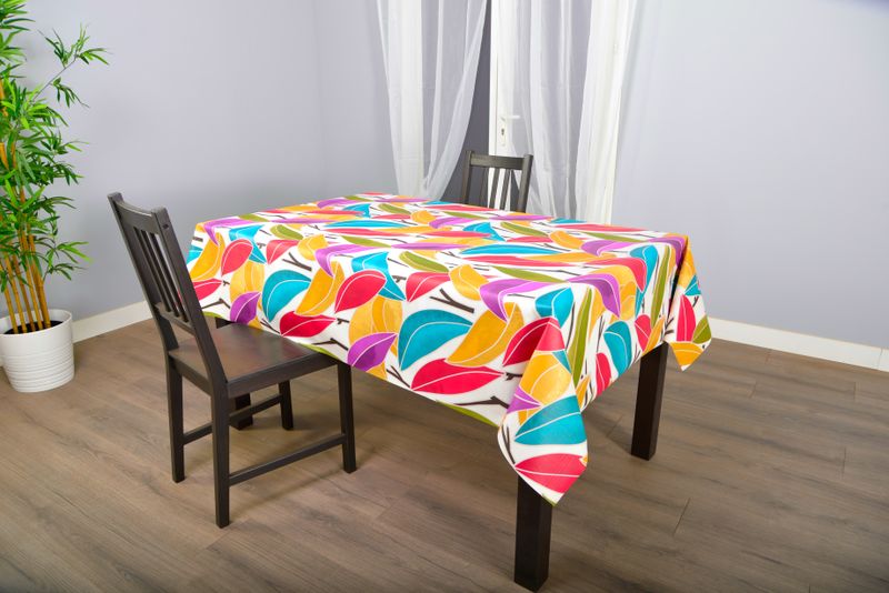 PROTÈGE TABLE IMPRIMÉ AU MÈTRE  VIRGINIE MULTI