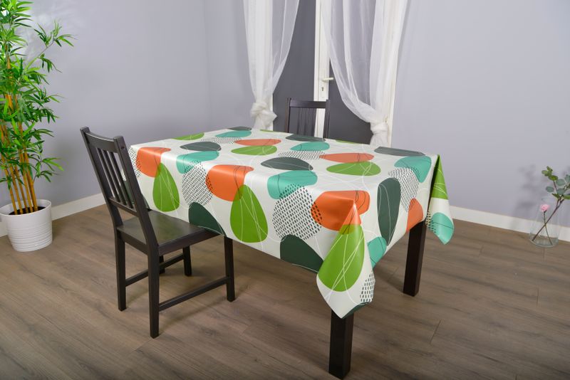 PROTÈGE TABLE IMPRIMÉ AU MÈTRE GUEIL GRIS