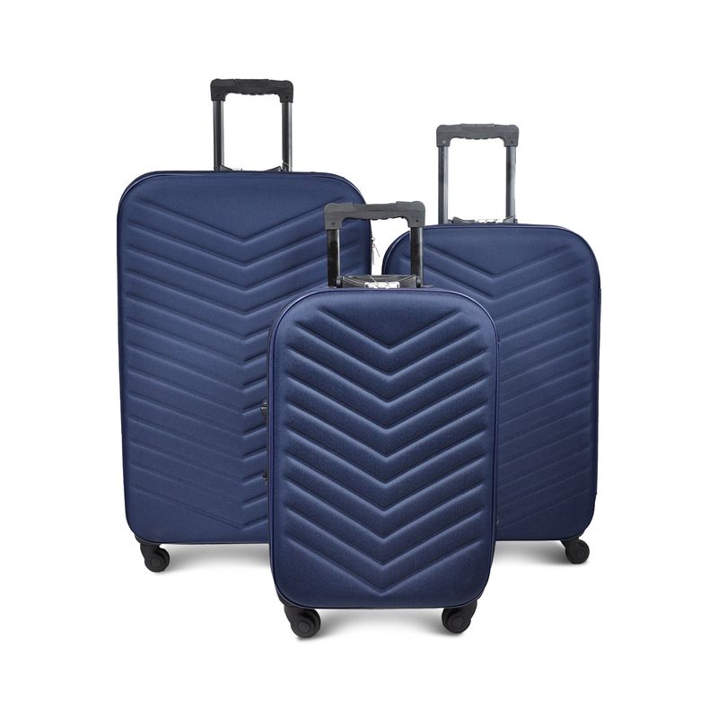 VALISE TEXTILE BLEUE