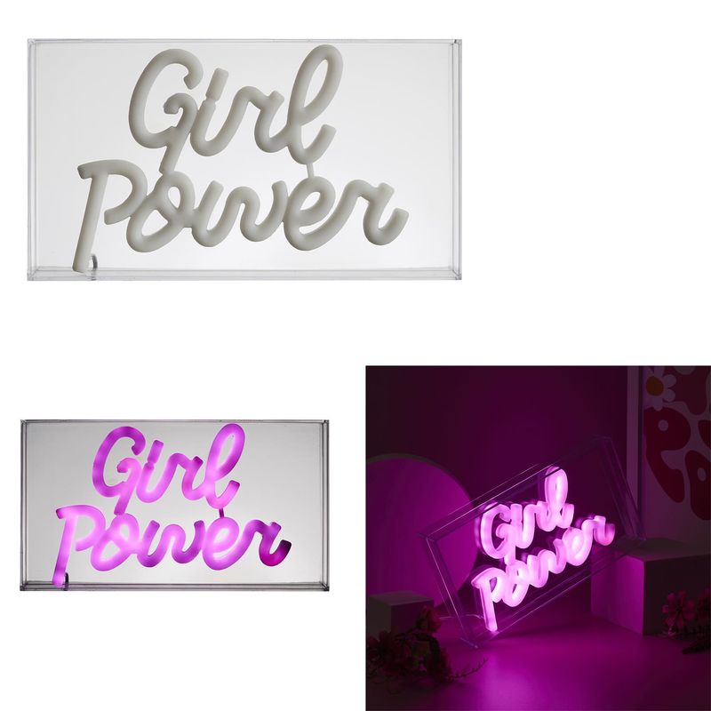 LAMPE NÉON "GIRL POWER"