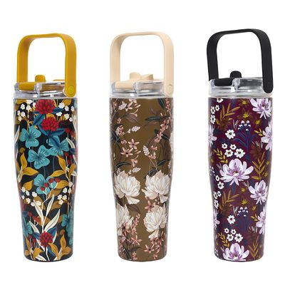 MUG DE TRANSPORT 900 ML "NEW YORK FLORAL"