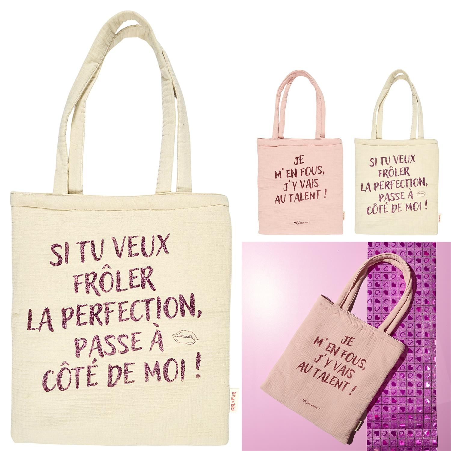 TOTE BAG "GIRL POWER"