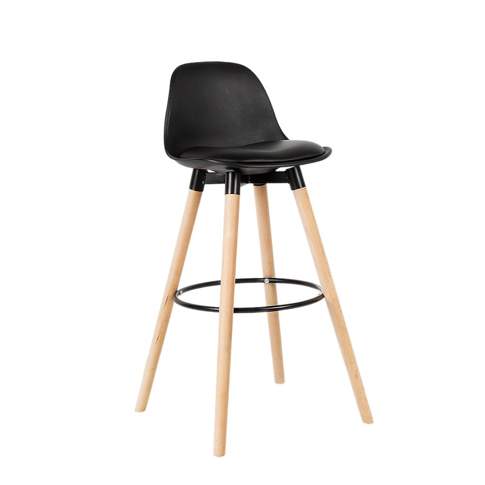 TABOURET HAUT NOIR