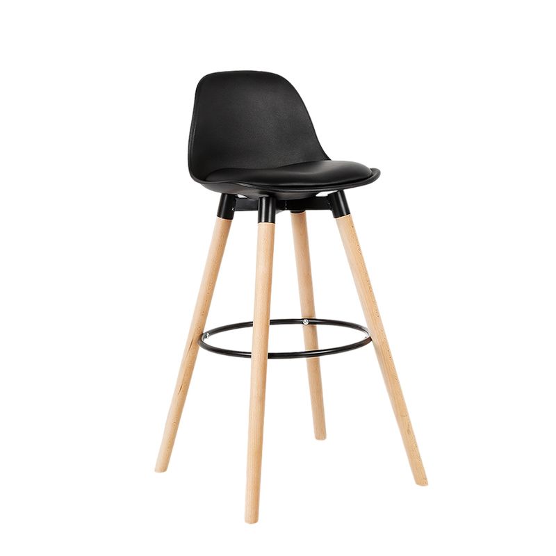 TABOURET HAUT NOIR