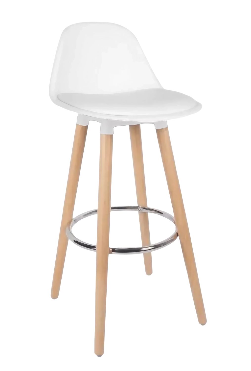 TABOURET HAUT BLANC
