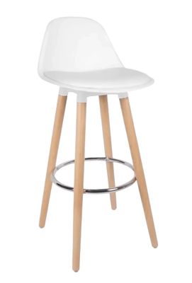TABOURET HAUT BLANC