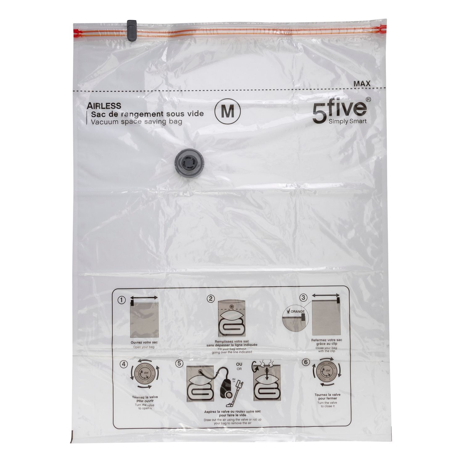 SAC DE RANGEMENT SOUS VIDE  TAILLE M