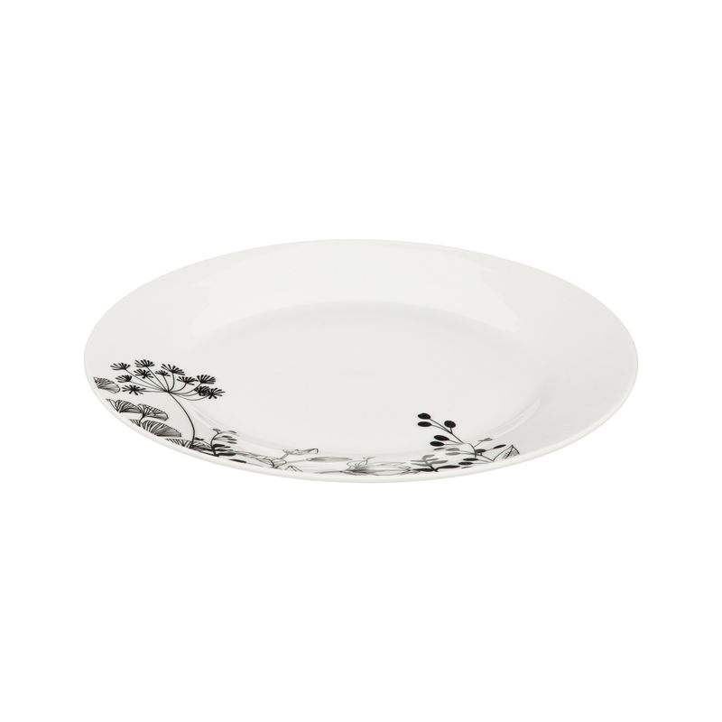 SERVICE VAISSELLE 18 PIÈCES " WHITE FLORAL"
