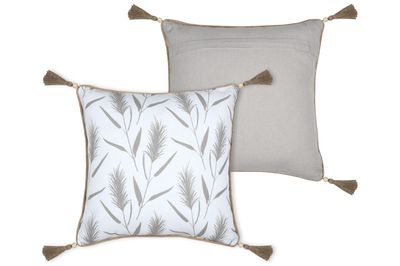 COUSSIN "PAMPA" 40X40 ÉCRU