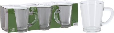 LOT DE 6 TASSES À EXPRESSO