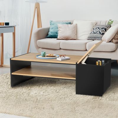 TABLE BASSE "ZOÉ" AVEC COFFRE
