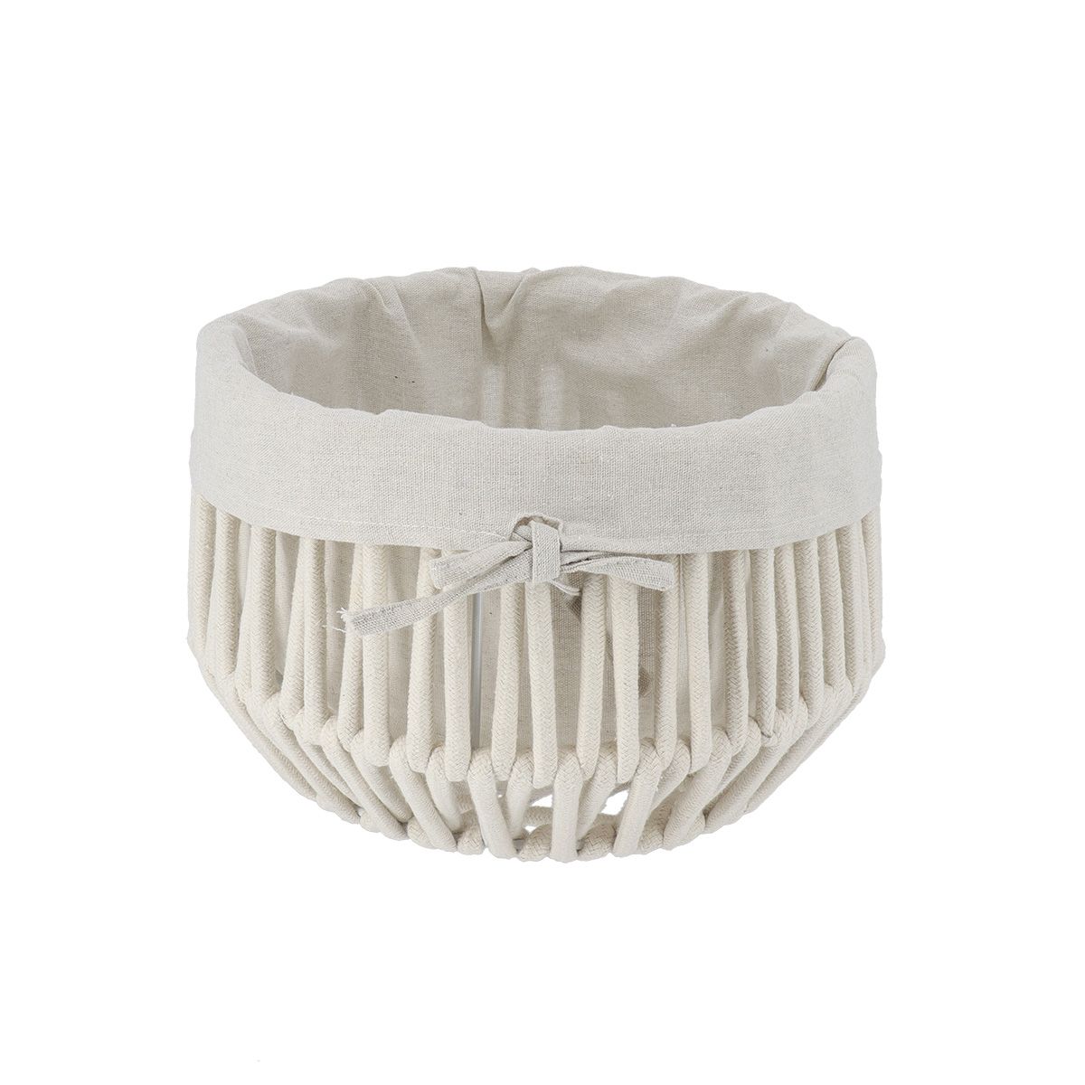PANIER COTON BLANC T2