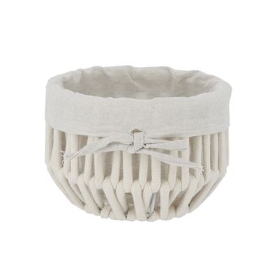 PANIER COTON BLANC T1