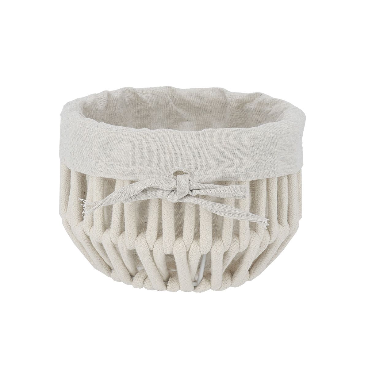 PANIER COTON BLANC T3