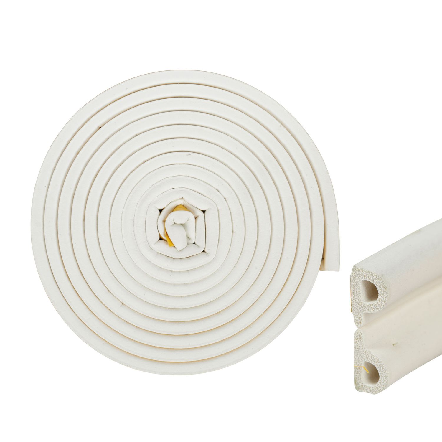 JOINT CALFEUTRAGE BLANC CAOUTCHOUC PROFIL P 5M